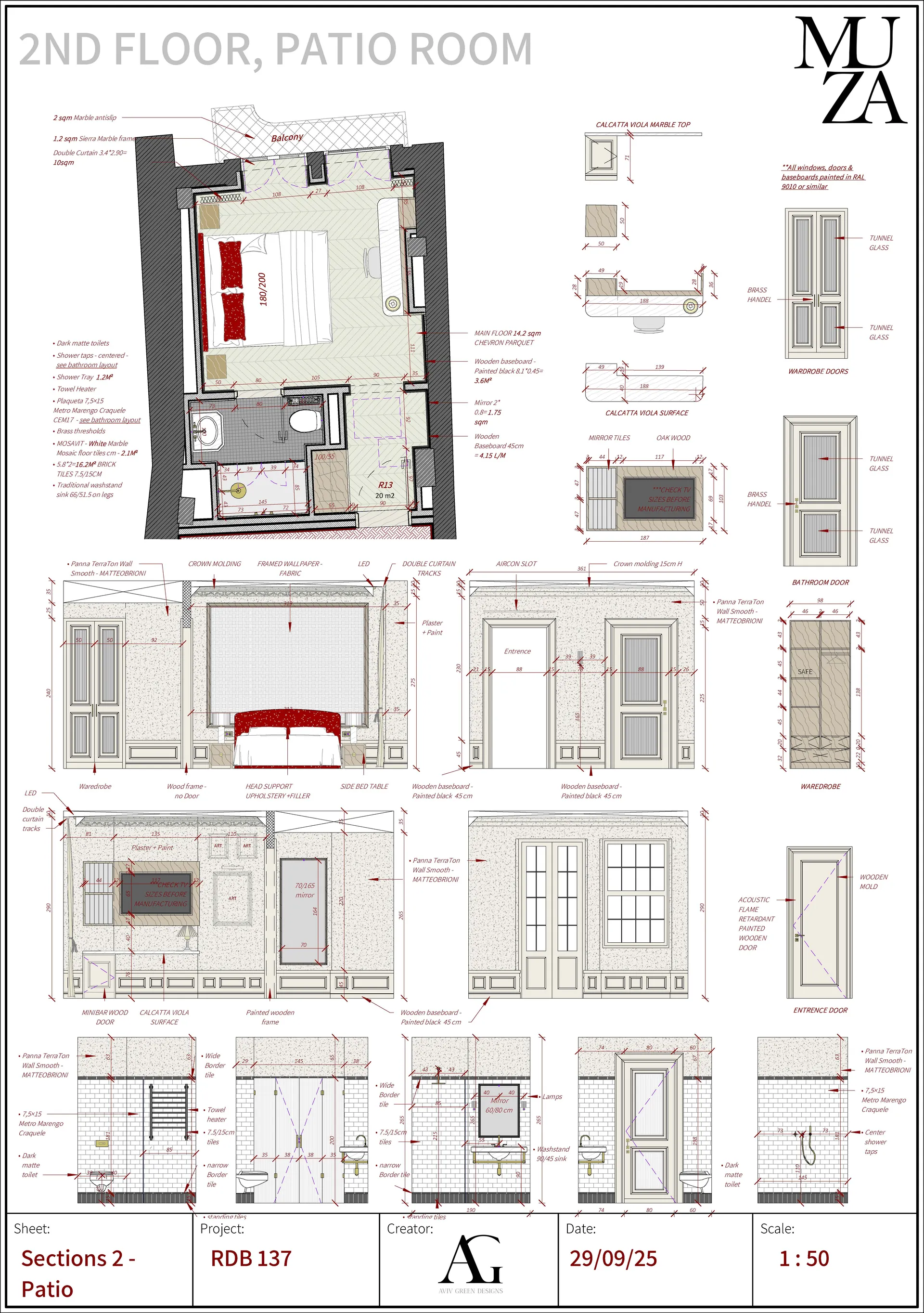 Muza Boutique hotel, Porto, Portugal — ARCHITECTURAL PLANNING (32)